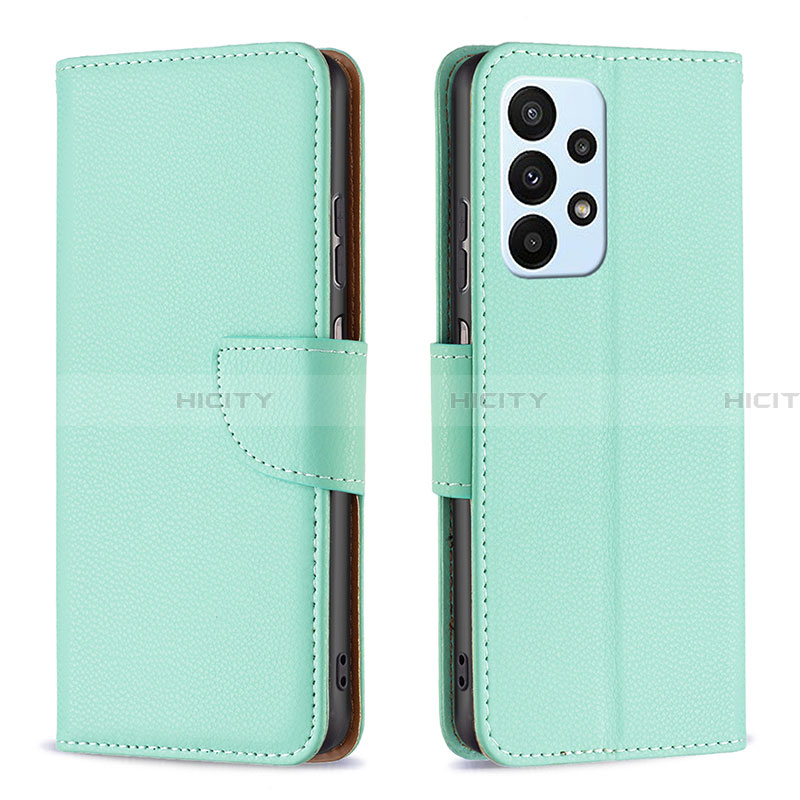 Funda de Cuero Cartera con Soporte Carcasa B06F para Samsung Galaxy A23 4G