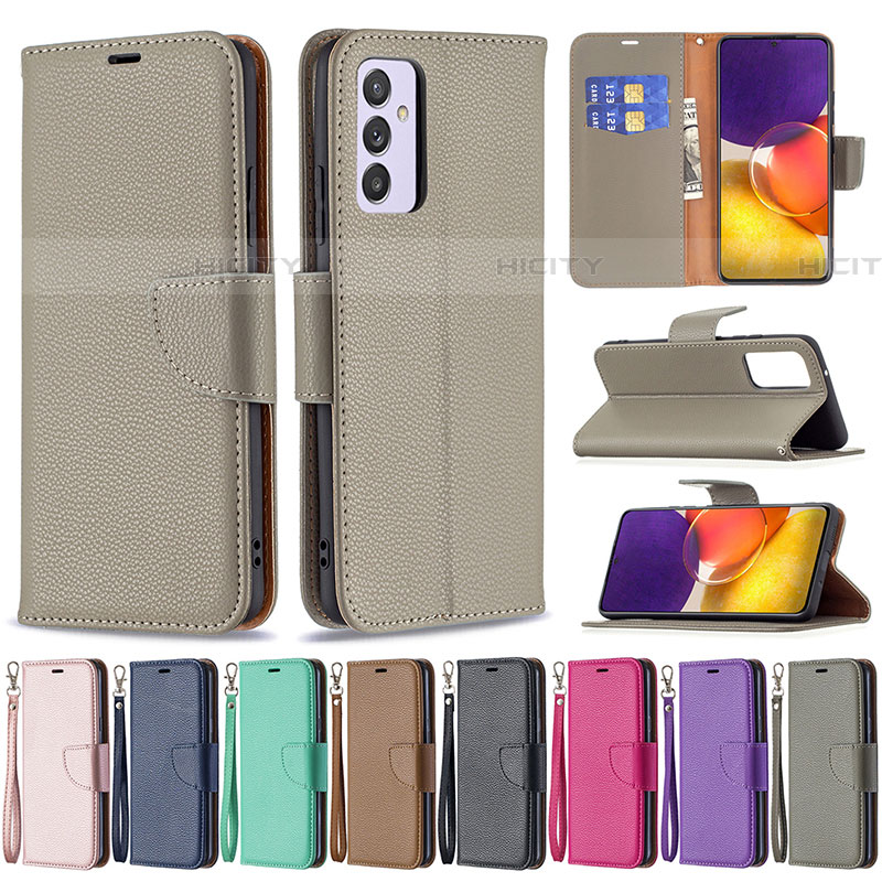 Funda de Cuero Cartera con Soporte Carcasa B06F para Samsung Galaxy A24 4G