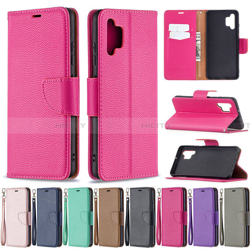 Funda de Cuero Cartera con Soporte Carcasa B06F para Samsung Galaxy A32 5G