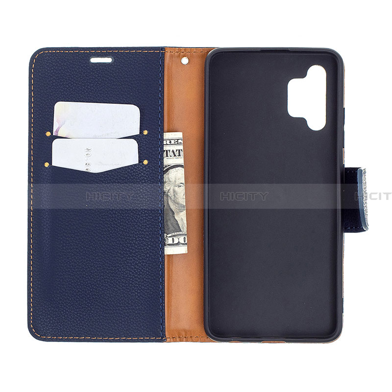 Funda de Cuero Cartera con Soporte Carcasa B06F para Samsung Galaxy A32 5G