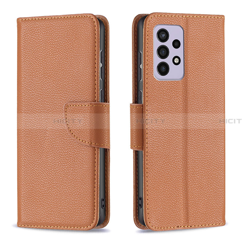 Funda de Cuero Cartera con Soporte Carcasa B06F para Samsung Galaxy A33 5G