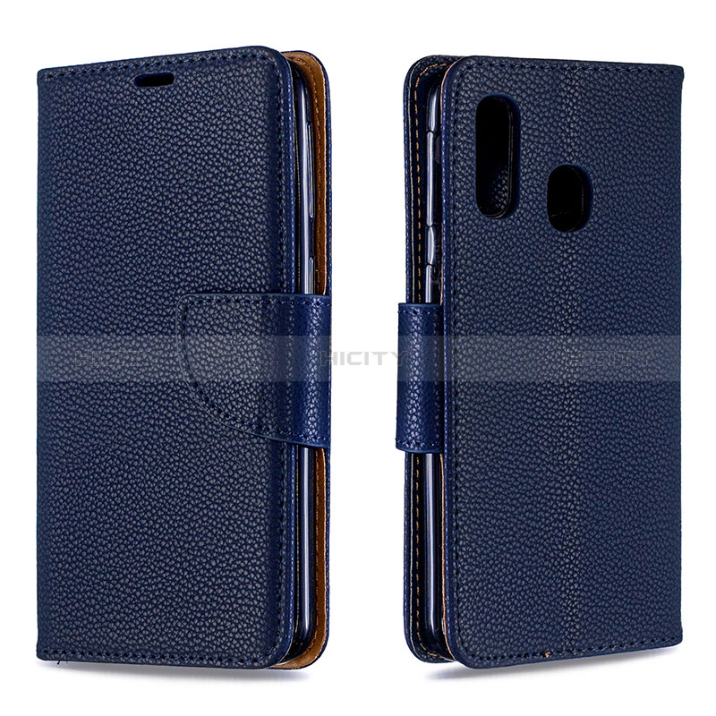 Funda de Cuero Cartera con Soporte Carcasa B06F para Samsung Galaxy A40