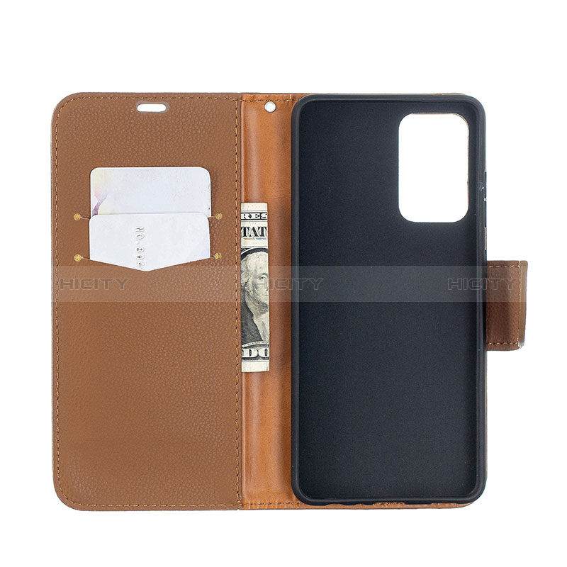 Funda de Cuero Cartera con Soporte Carcasa B06F para Samsung Galaxy A52s 5G