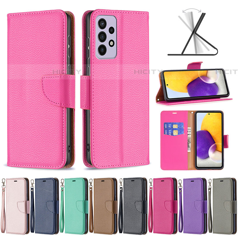 Funda de Cuero Cartera con Soporte Carcasa B06F para Samsung Galaxy A73 5G