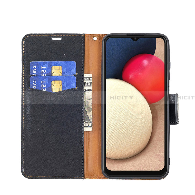 Funda de Cuero Cartera con Soporte Carcasa B06F para Samsung Galaxy F02S SM-E025F