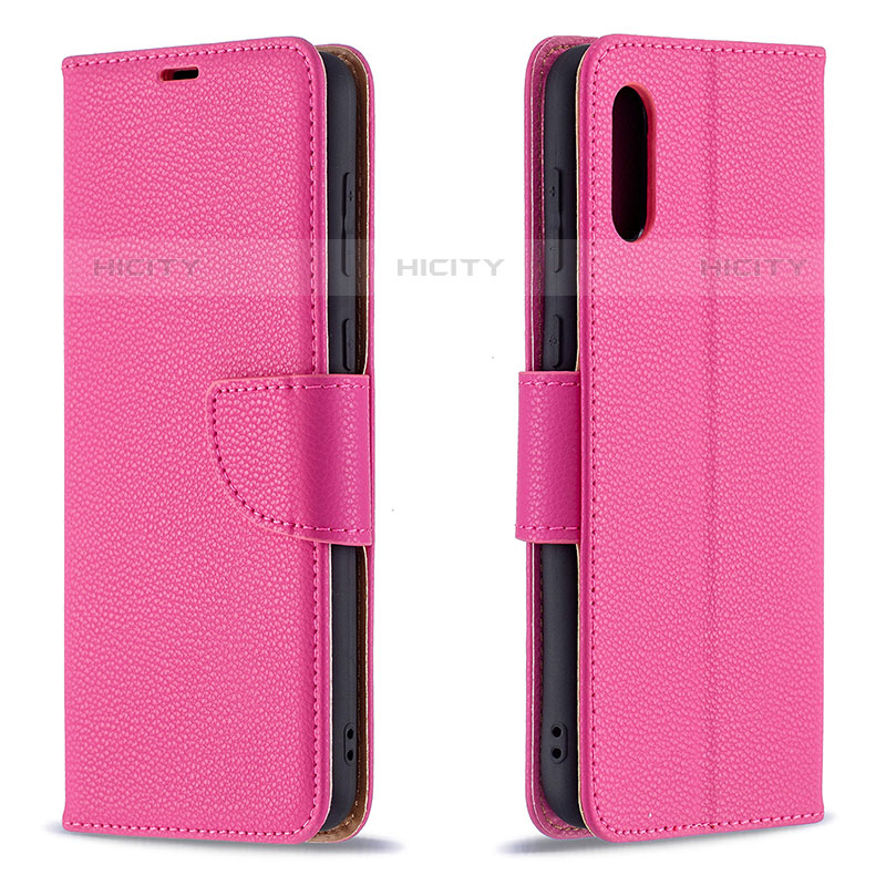 Funda de Cuero Cartera con Soporte Carcasa B06F para Samsung Galaxy M02