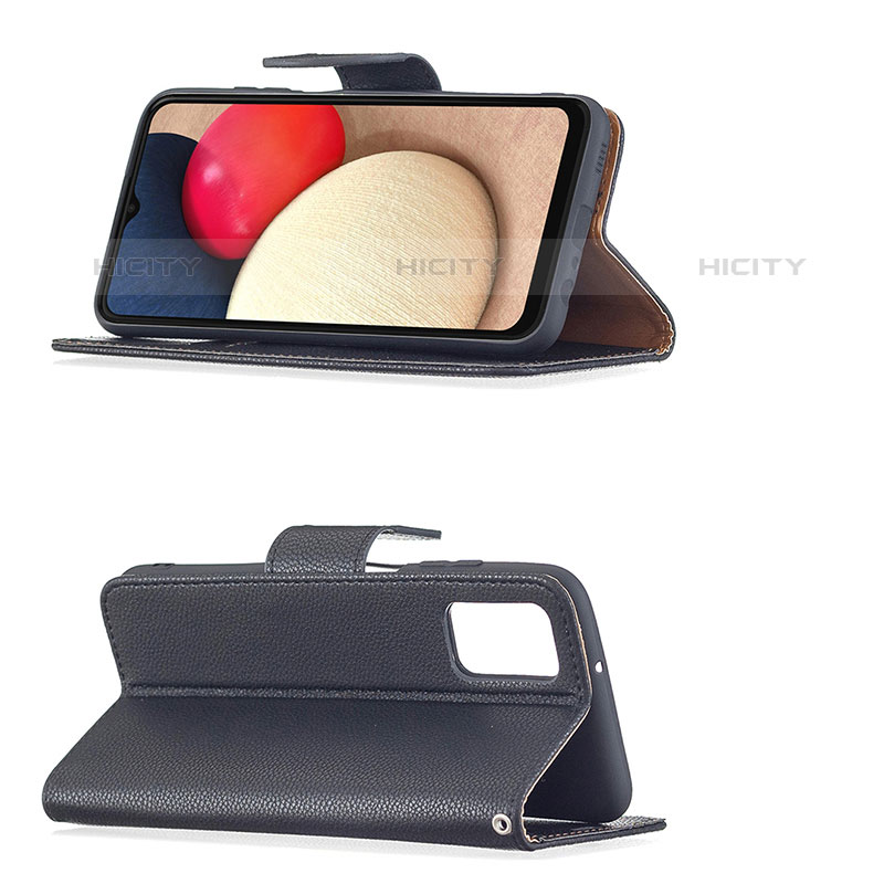 Funda de Cuero Cartera con Soporte Carcasa B06F para Samsung Galaxy M02s