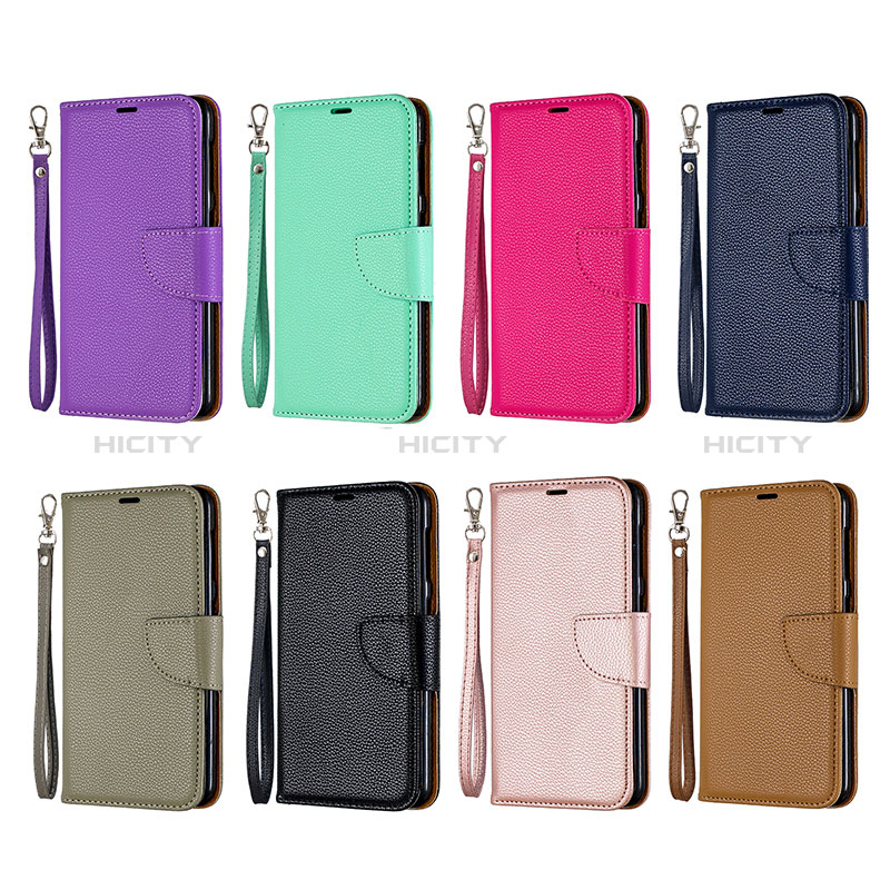 Funda de Cuero Cartera con Soporte Carcasa B06F para Samsung Galaxy M10