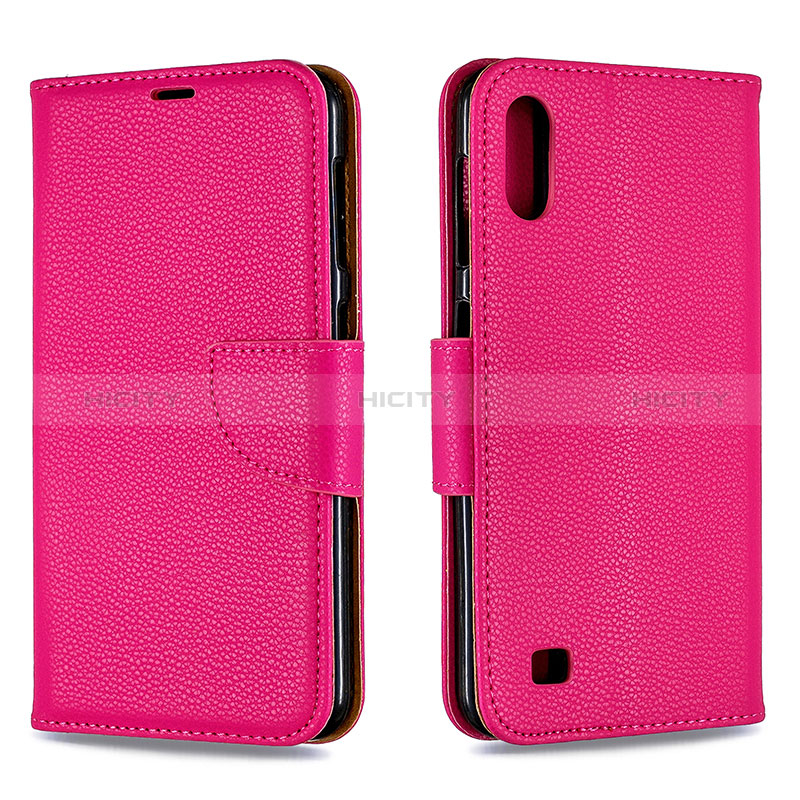 Funda de Cuero Cartera con Soporte Carcasa B06F para Samsung Galaxy M10