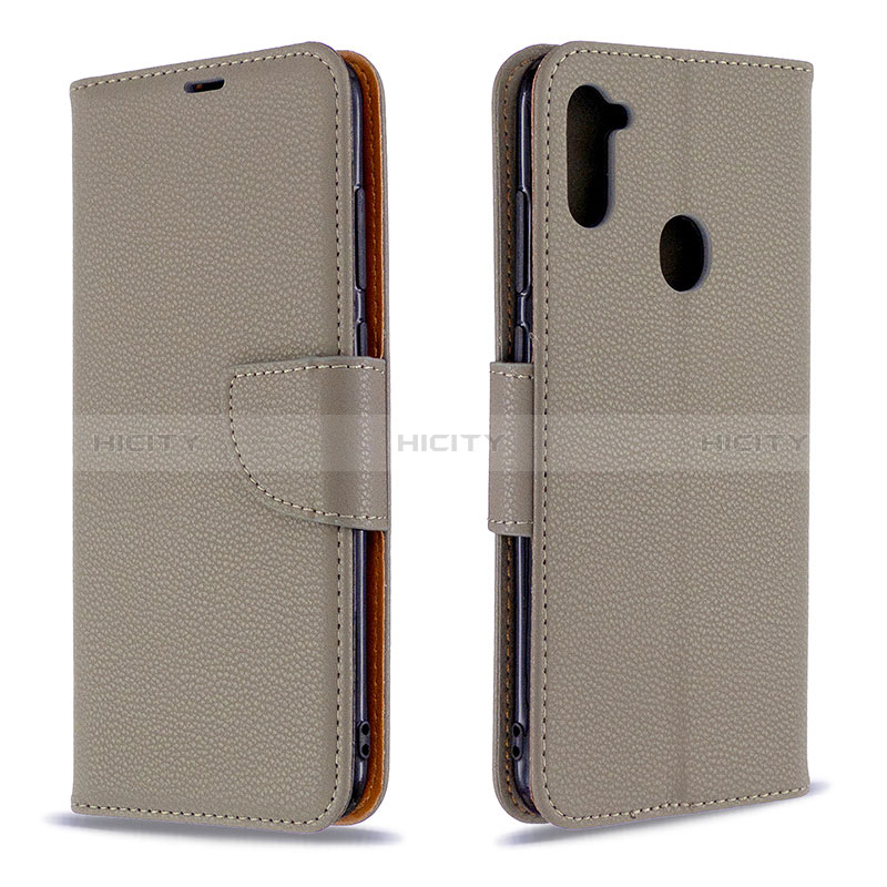 Funda de Cuero Cartera con Soporte Carcasa B06F para Samsung Galaxy M11