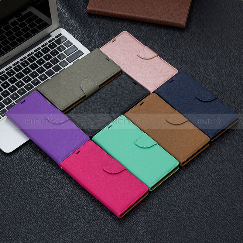 Funda de Cuero Cartera con Soporte Carcasa B06F para Samsung Galaxy Note 10 Plus 5G