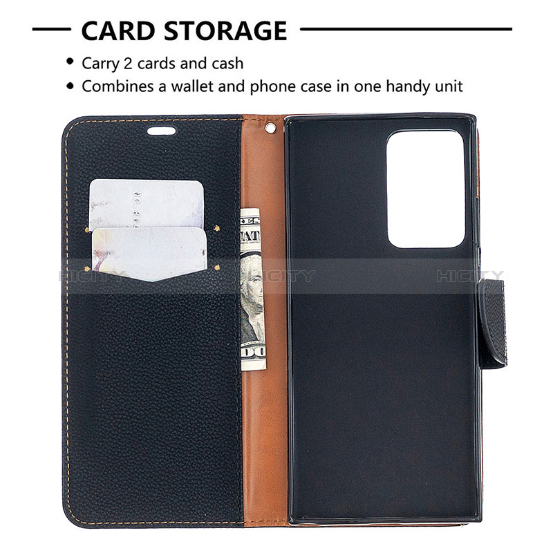 Funda de Cuero Cartera con Soporte Carcasa B06F para Samsung Galaxy Note 20 Ultra 5G