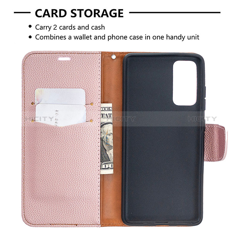 Funda de Cuero Cartera con Soporte Carcasa B06F para Samsung Galaxy S20 Lite 5G