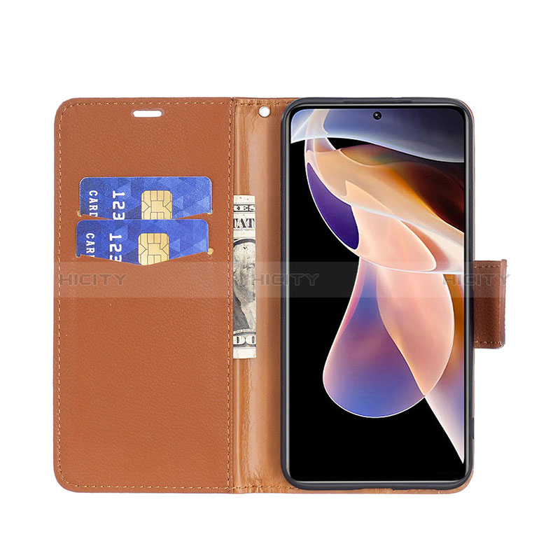 Funda de Cuero Cartera con Soporte Carcasa B06F para Xiaomi Mi 11i 5G (2022)