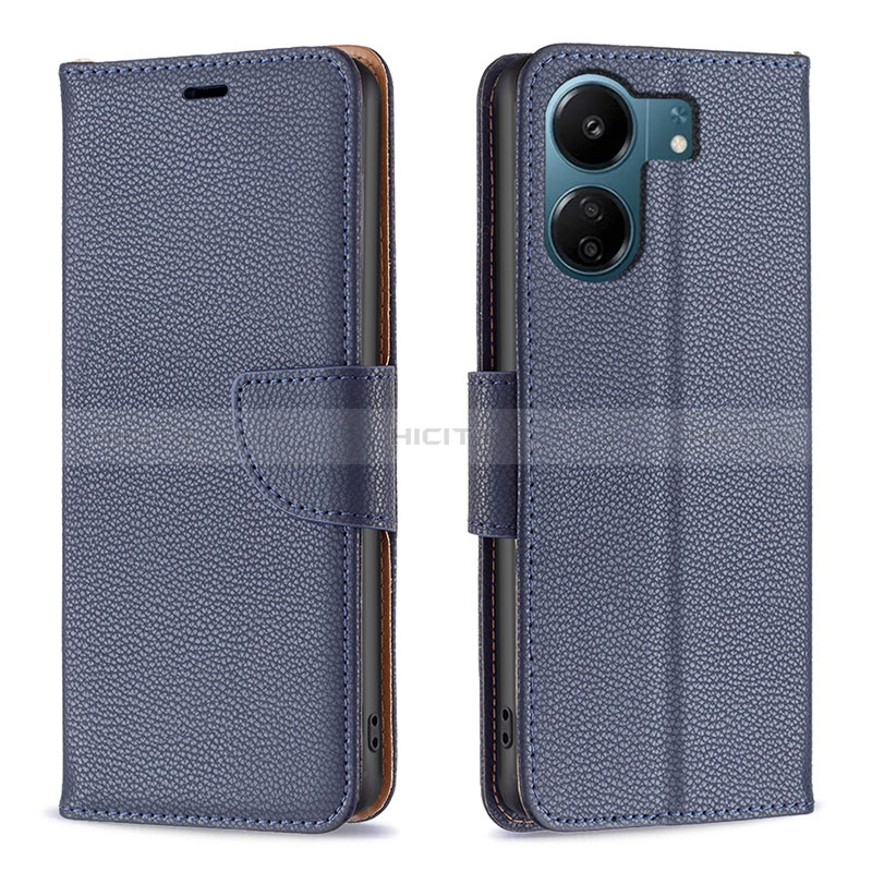 Funda de Cuero Cartera con Soporte Carcasa B06F para Xiaomi Poco C65