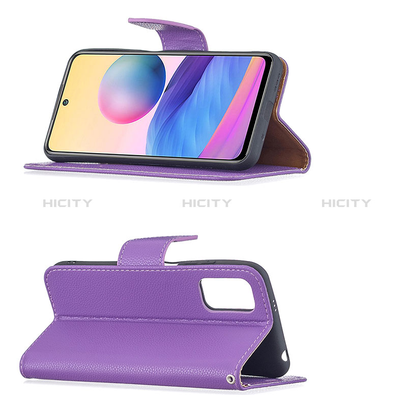 Funda de Cuero Cartera con Soporte Carcasa B06F para Xiaomi POCO M3 Pro 5G