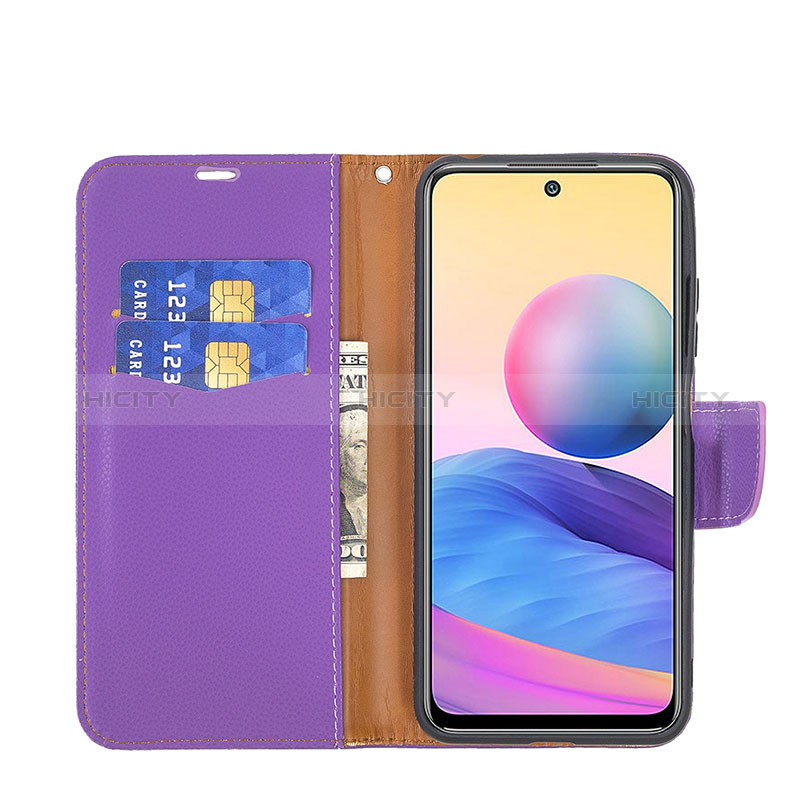 Funda de Cuero Cartera con Soporte Carcasa B06F para Xiaomi POCO M3 Pro 5G