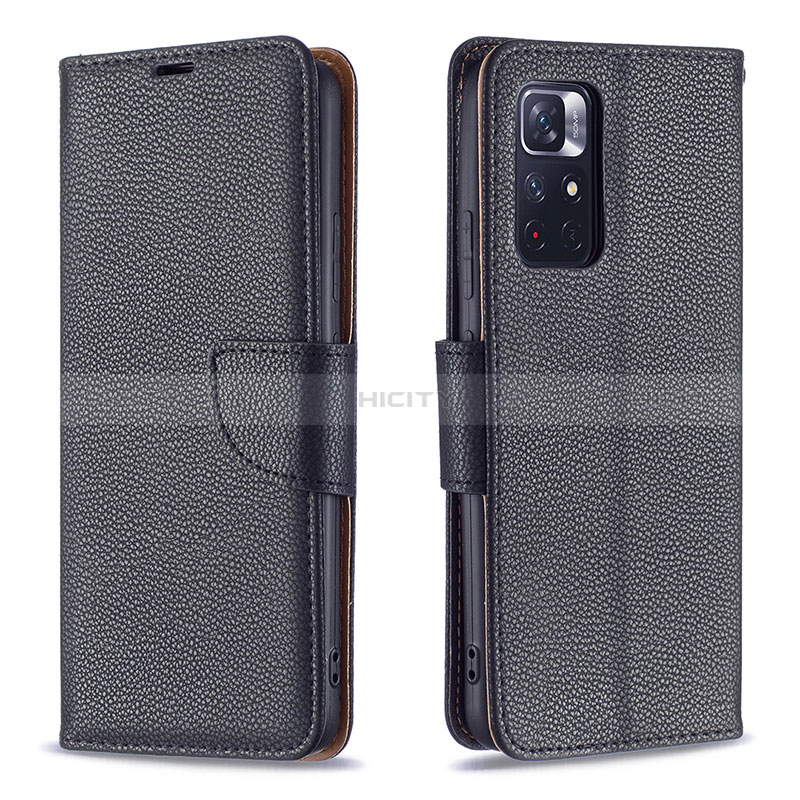 Funda de Cuero Cartera con Soporte Carcasa B06F para Xiaomi Poco M4 Pro 5G