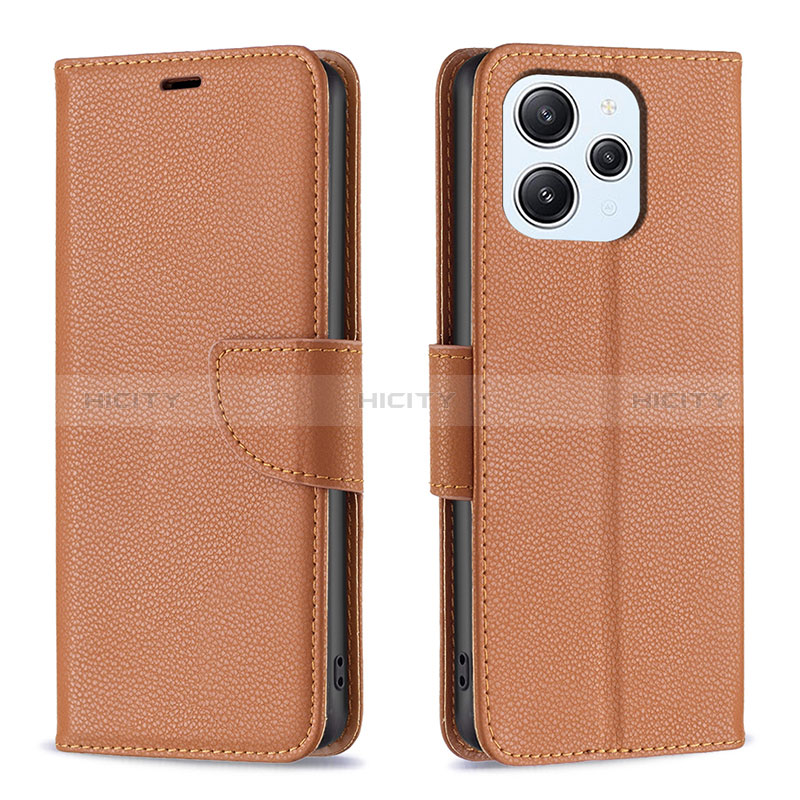 Funda de Cuero Cartera con Soporte Carcasa B06F para Xiaomi Redmi 12 4G