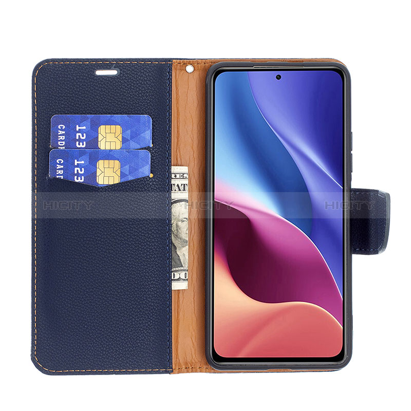 Funda de Cuero Cartera con Soporte Carcasa B06F para Xiaomi Redmi K40 5G