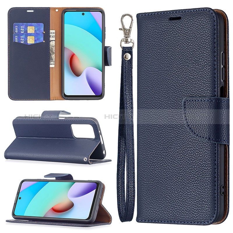 Funda de Cuero Cartera con Soporte Carcasa B06F para Xiaomi Redmi Note 11 4G (2021)