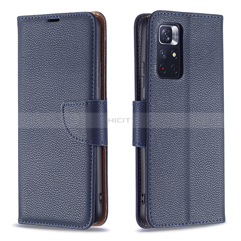 Funda de Cuero Cartera con Soporte Carcasa B06F para Xiaomi Redmi Note 11 5G