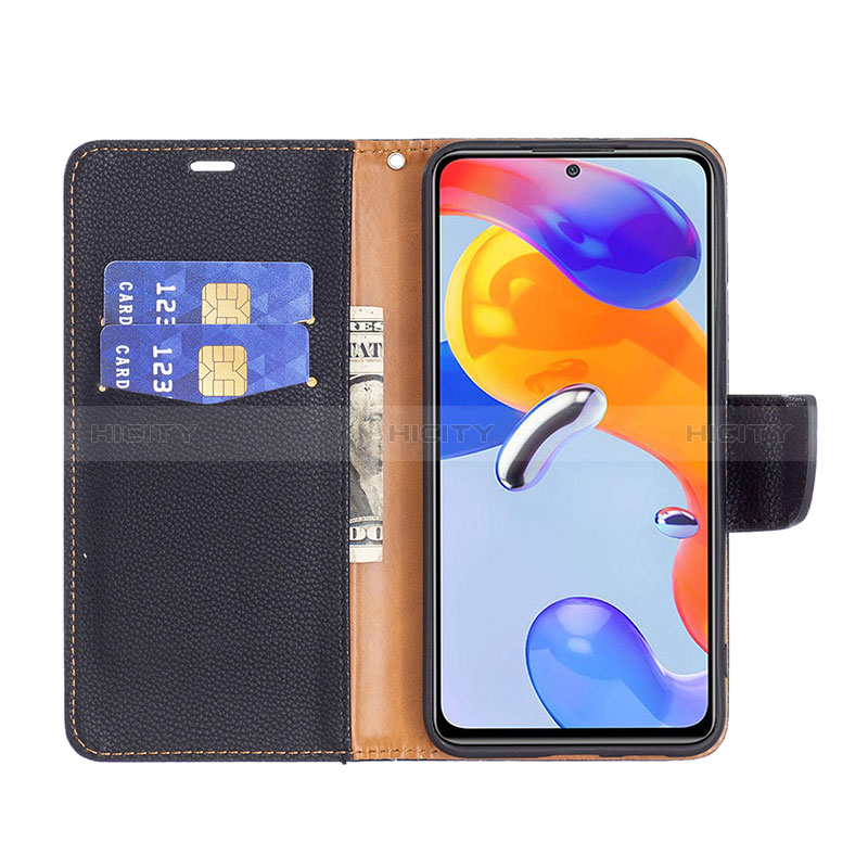 Funda de Cuero Cartera con Soporte Carcasa B06F para Xiaomi Redmi Note 11 Pro 4G