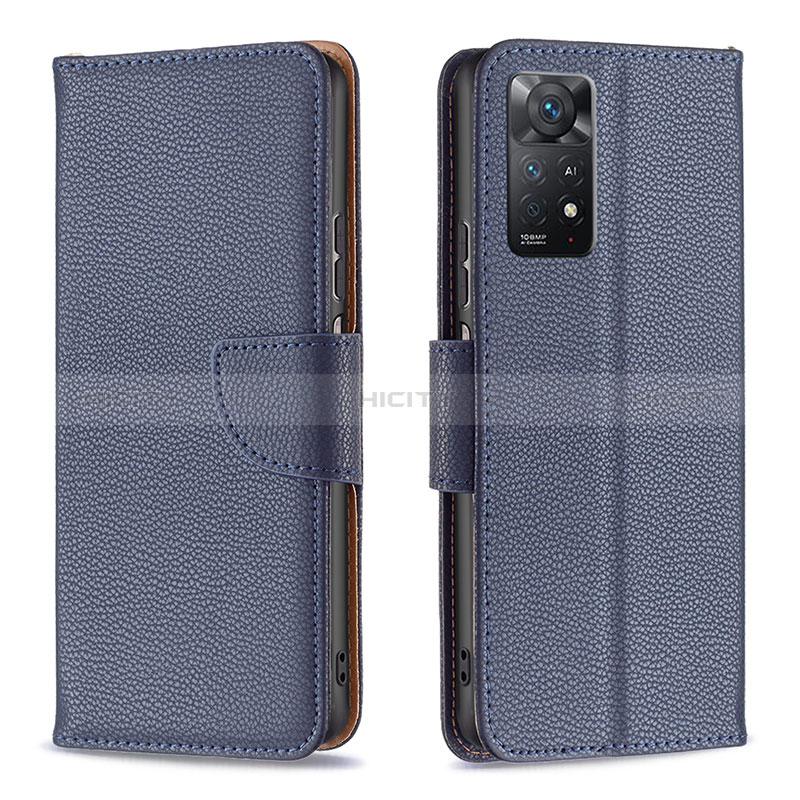 Funda de Cuero Cartera con Soporte Carcasa B06F para Xiaomi Redmi Note 11 Pro 4G