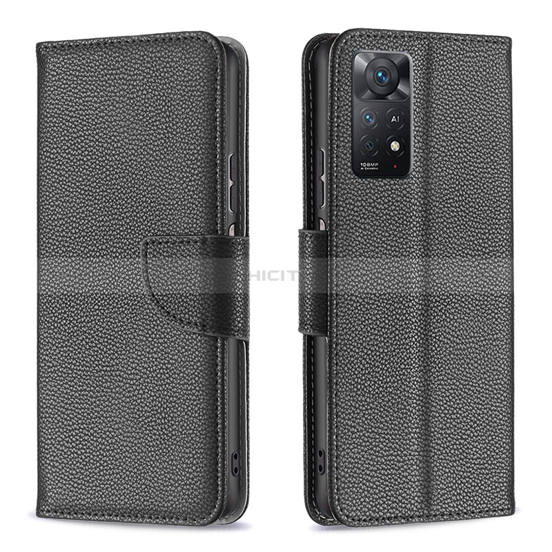 Funda de Cuero Cartera con Soporte Carcasa B06F para Xiaomi Redmi Note 11 Pro 4G