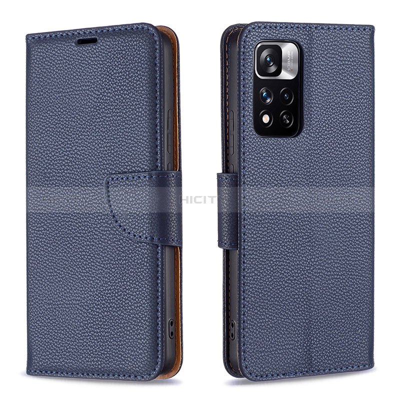 Funda de Cuero Cartera con Soporte Carcasa B06F para Xiaomi Redmi Note 11 Pro+ Plus 5G