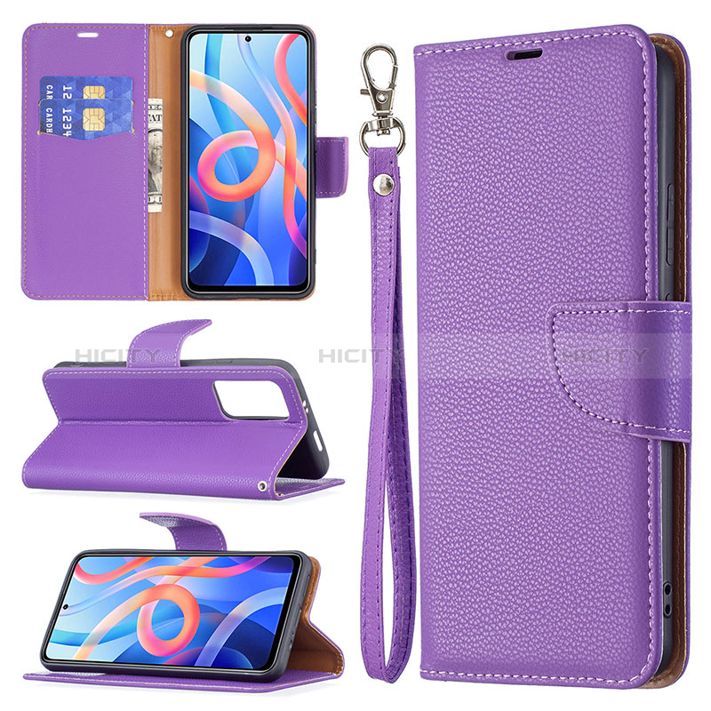 Funda de Cuero Cartera con Soporte Carcasa B06F para Xiaomi Redmi Note 11T 5G