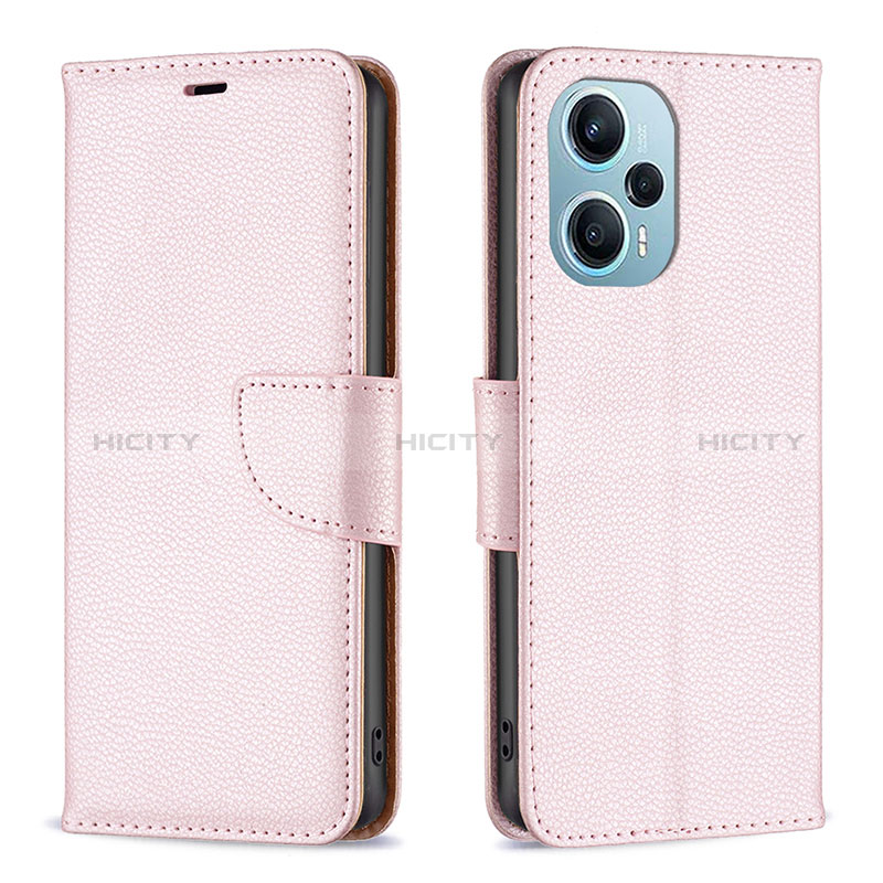 Funda de Cuero Cartera con Soporte Carcasa B06F para Xiaomi Redmi Note 12 Turbo 5G