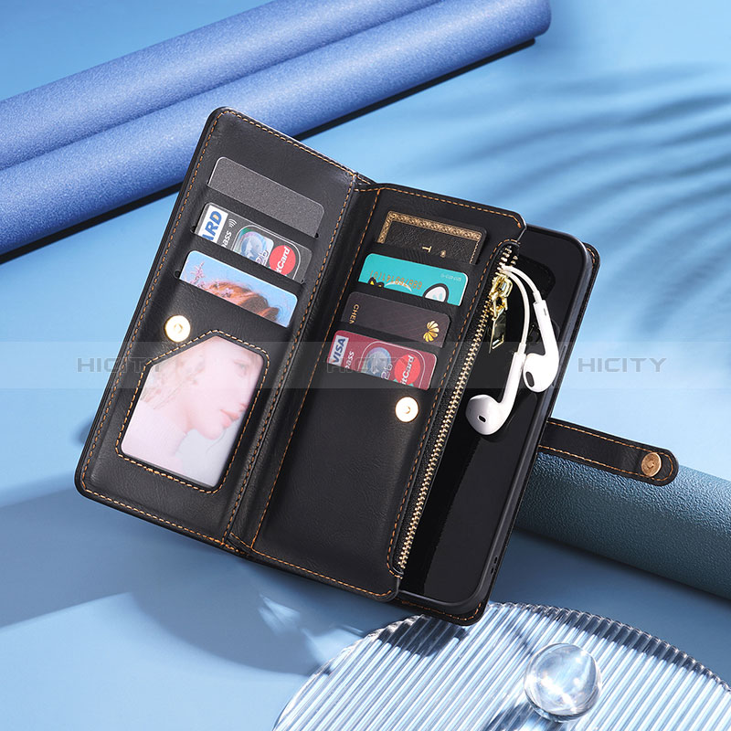 Funda de Cuero Cartera con Soporte Carcasa B06S para Google Pixel 6 Pro 5G