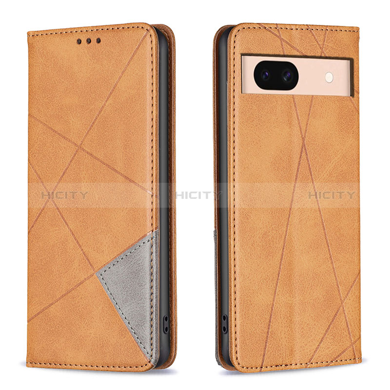 Funda de Cuero Cartera con Soporte Carcasa B07F para Google Pixel 8a 5G