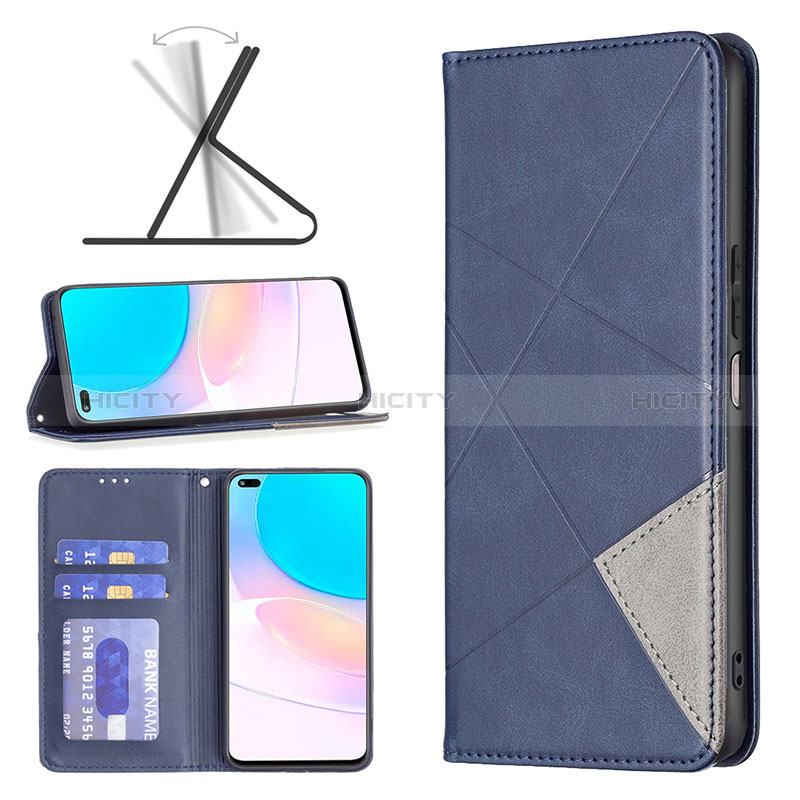 Funda de Cuero Cartera con Soporte Carcasa B07F para Huawei Honor 50 Lite