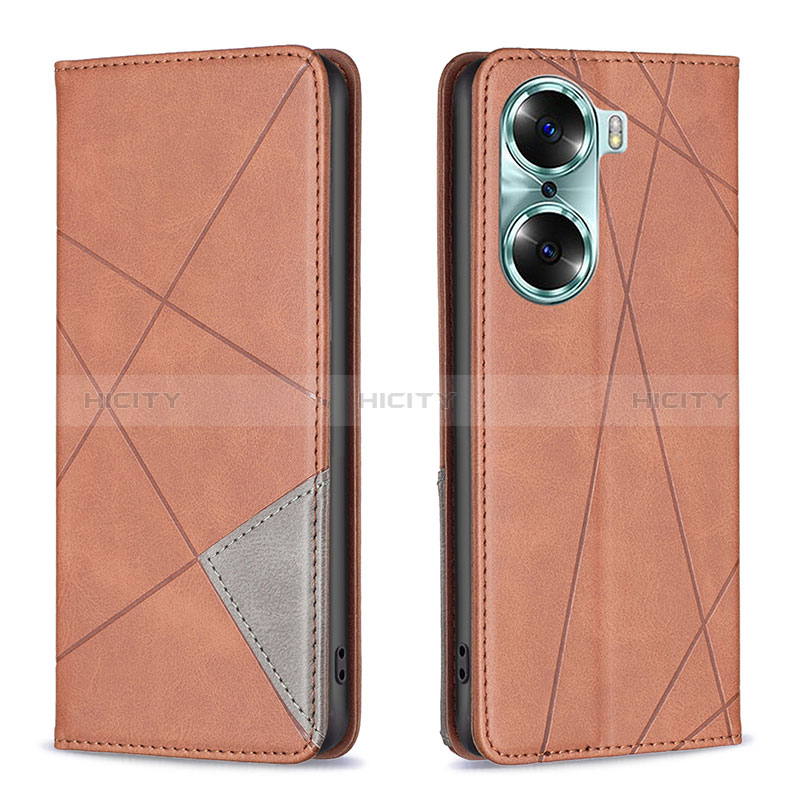 Funda de Cuero Cartera con Soporte Carcasa B07F para Huawei Honor 60 Pro 5G