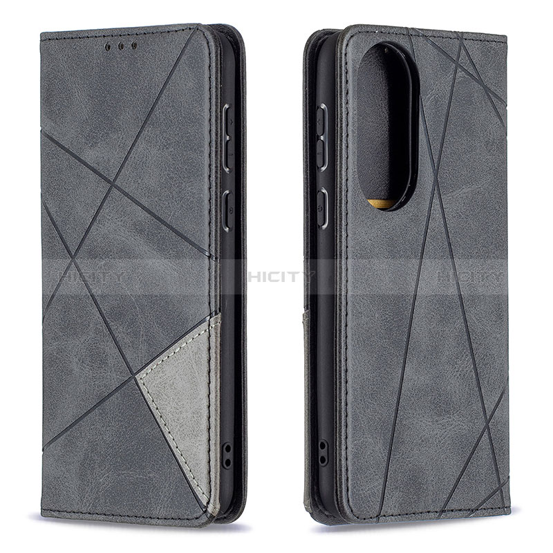 Funda de Cuero Cartera con Soporte Carcasa B07F para Huawei P50 Negro