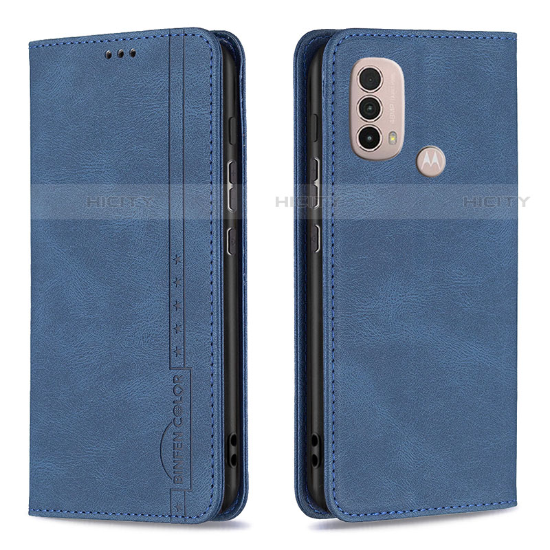 Funda de Cuero Cartera con Soporte Carcasa B07F para Motorola Moto E20