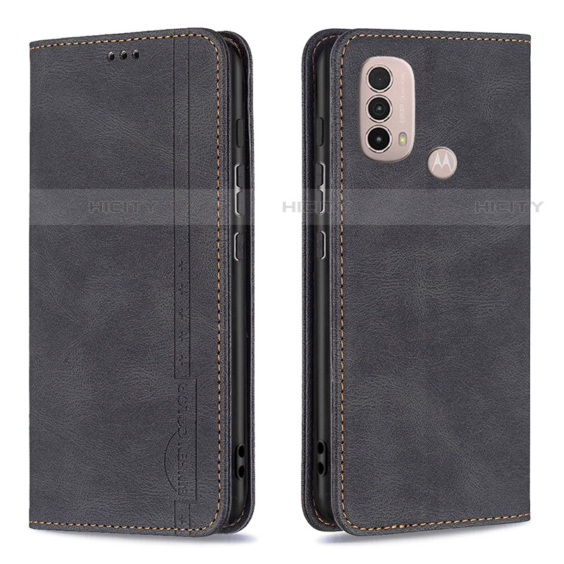 Funda de Cuero Cartera con Soporte Carcasa B07F para Motorola Moto E30