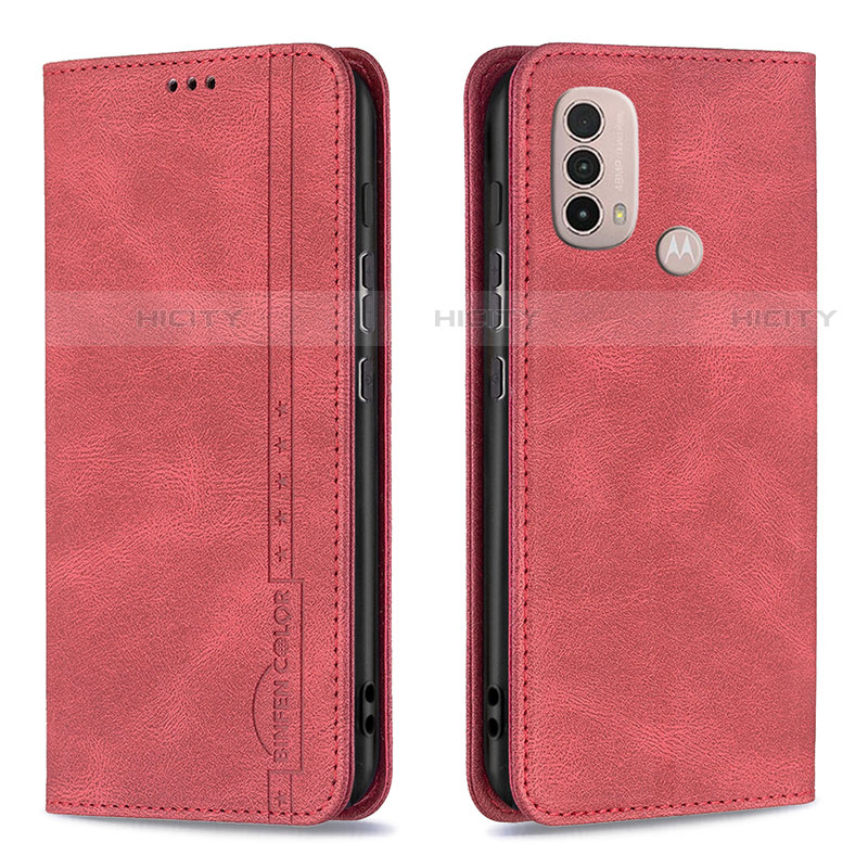 Funda de Cuero Cartera con Soporte Carcasa B07F para Motorola Moto E30