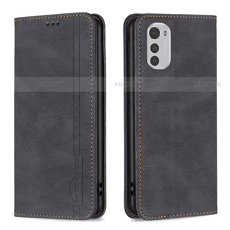 Funda de Cuero Cartera con Soporte Carcasa B07F para Motorola Moto E32s