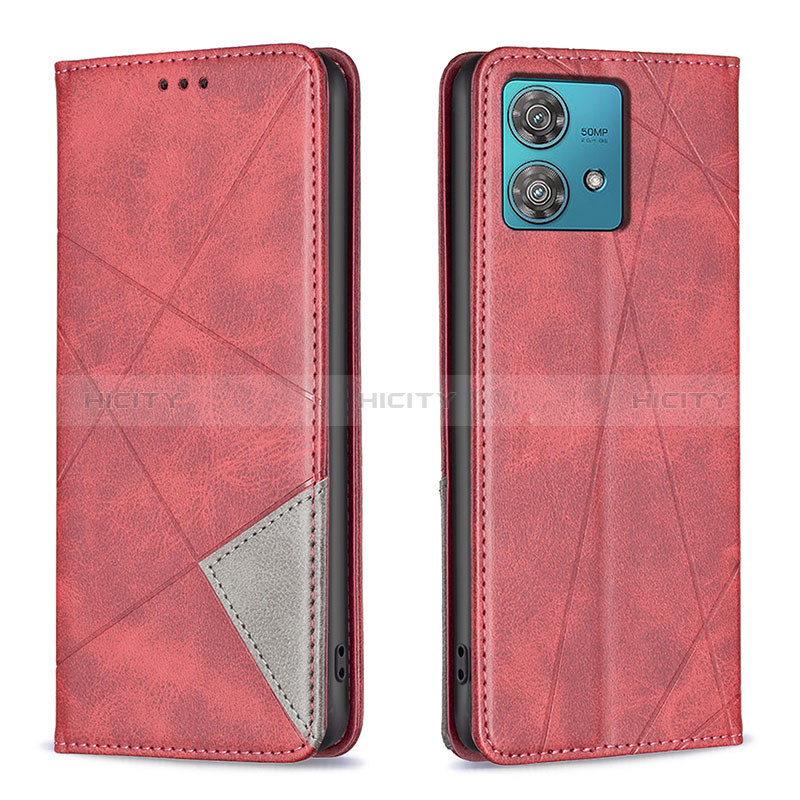 Funda de Cuero Cartera con Soporte Carcasa B07F para Motorola Moto Edge 40 Neo 5G