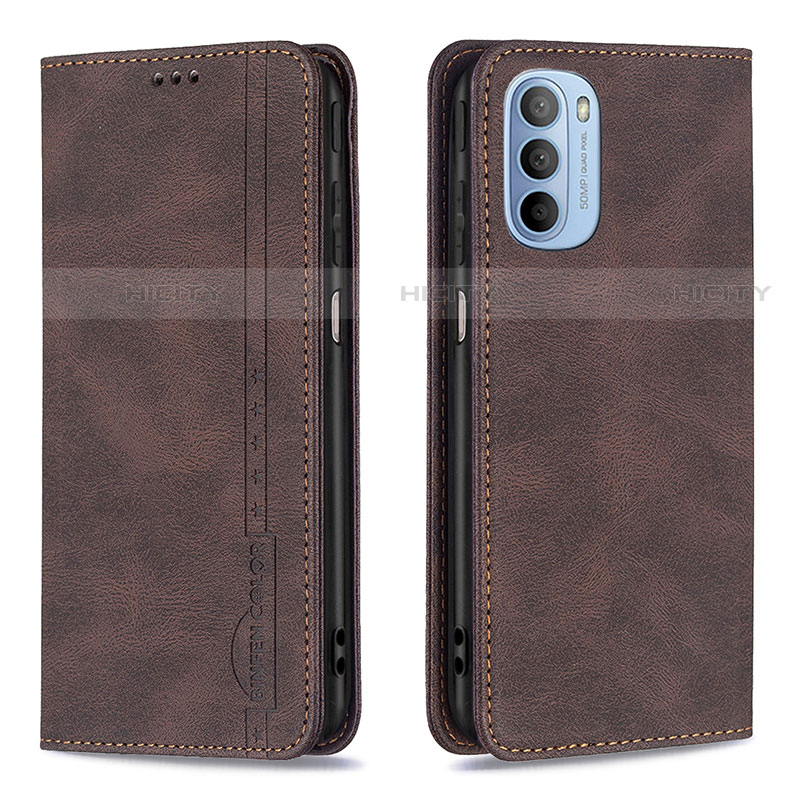 Funda de Cuero Cartera con Soporte Carcasa B07F para Motorola Moto G31