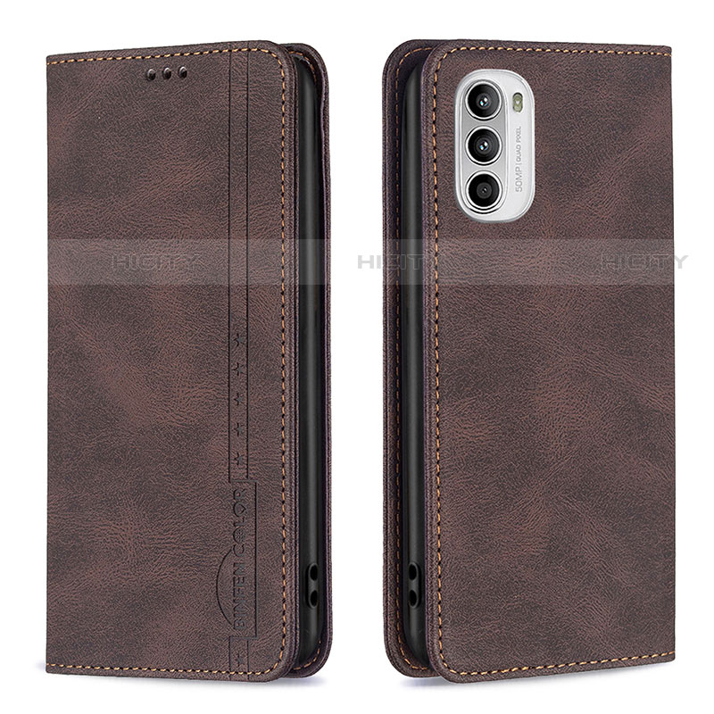 Funda de Cuero Cartera con Soporte Carcasa B07F para Motorola Moto G71s 5G