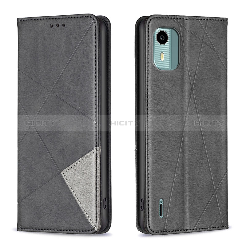 Funda de Cuero Cartera con Soporte Carcasa B07F para Nokia C12 Plus