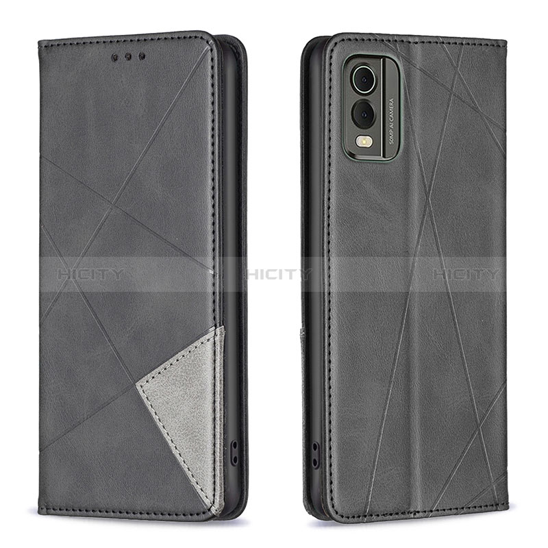 Funda de Cuero Cartera con Soporte Carcasa B07F para Nokia C210