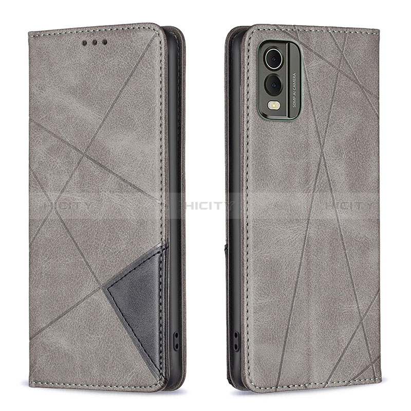 Funda de Cuero Cartera con Soporte Carcasa B07F para Nokia C210