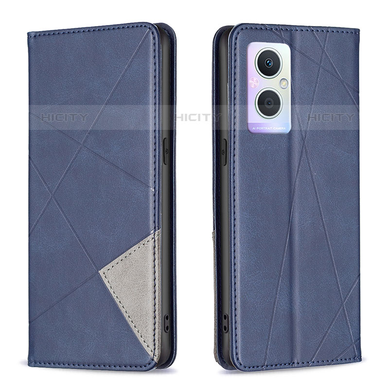 Funda de Cuero Cartera con Soporte Carcasa B07F para OnePlus Nord N20 5G Azul