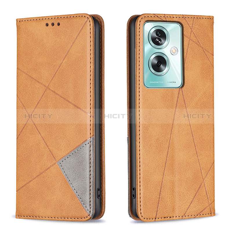 Funda de Cuero Cartera con Soporte Carcasa B07F para Oppo A2 5G