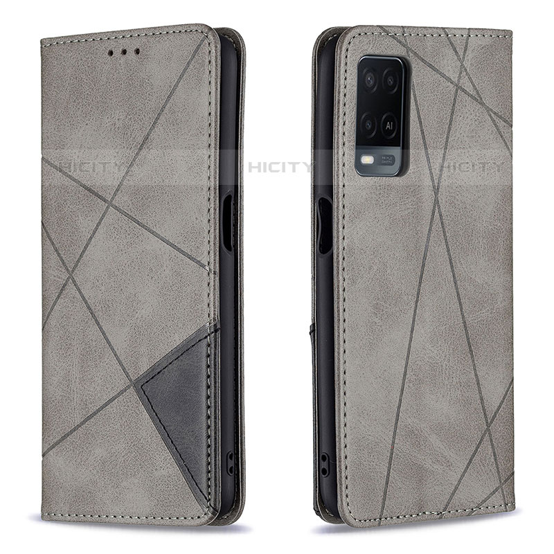 Funda de Cuero Cartera con Soporte Carcasa B07F para Oppo A54 4G